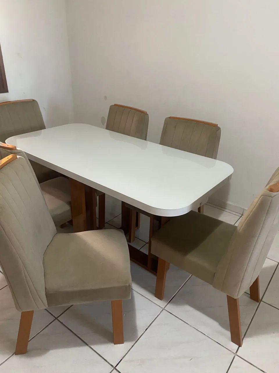 Mesa 6 cadeiras - seminova  - Foto 2