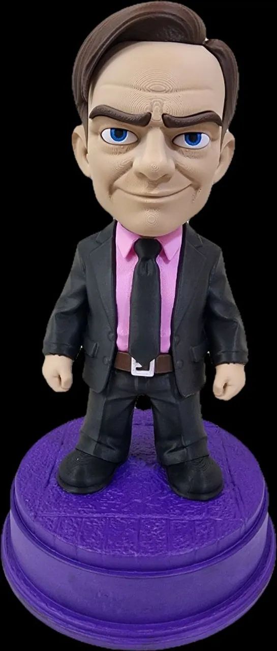 Saul Goodman Breaking Bad Boneco Colecionável 3d De 26 Cm - Foto 3