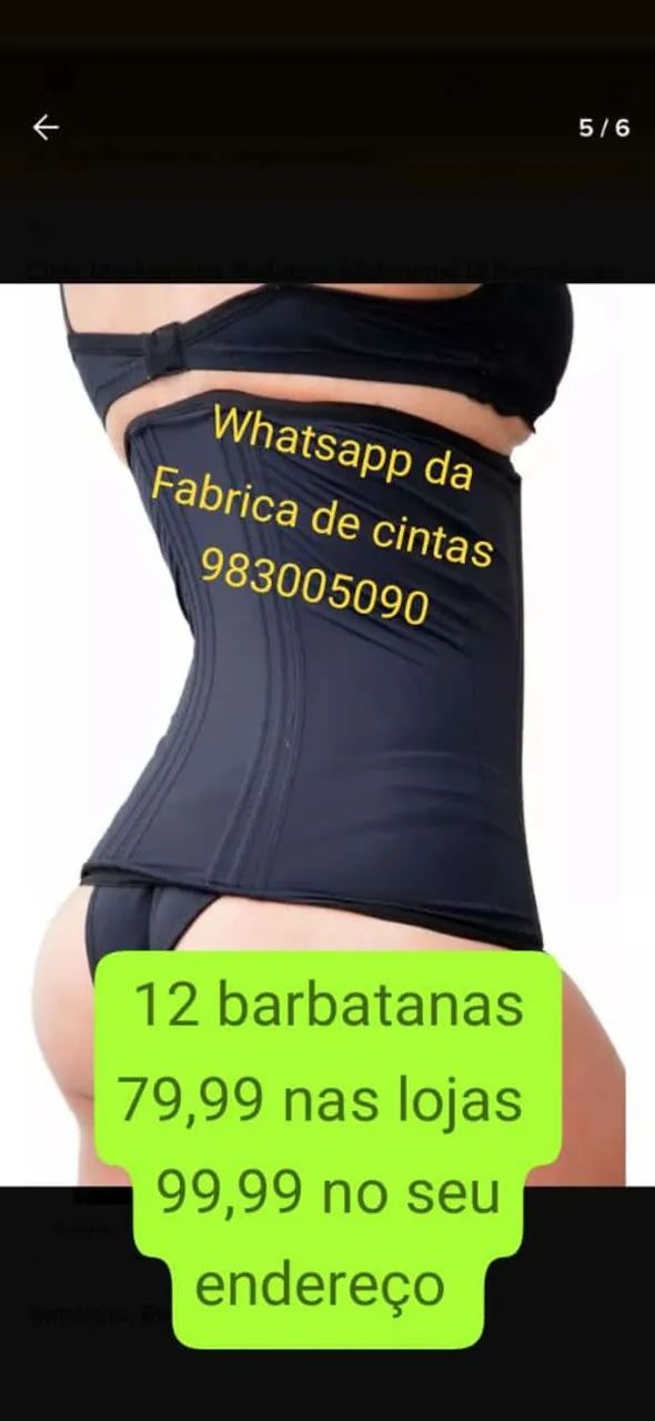 Cinta Modeladora Gabriella Atacado e Varejo - Foto 4