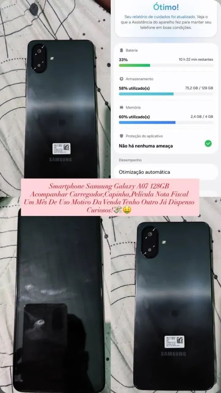 Celular Samsung A07 