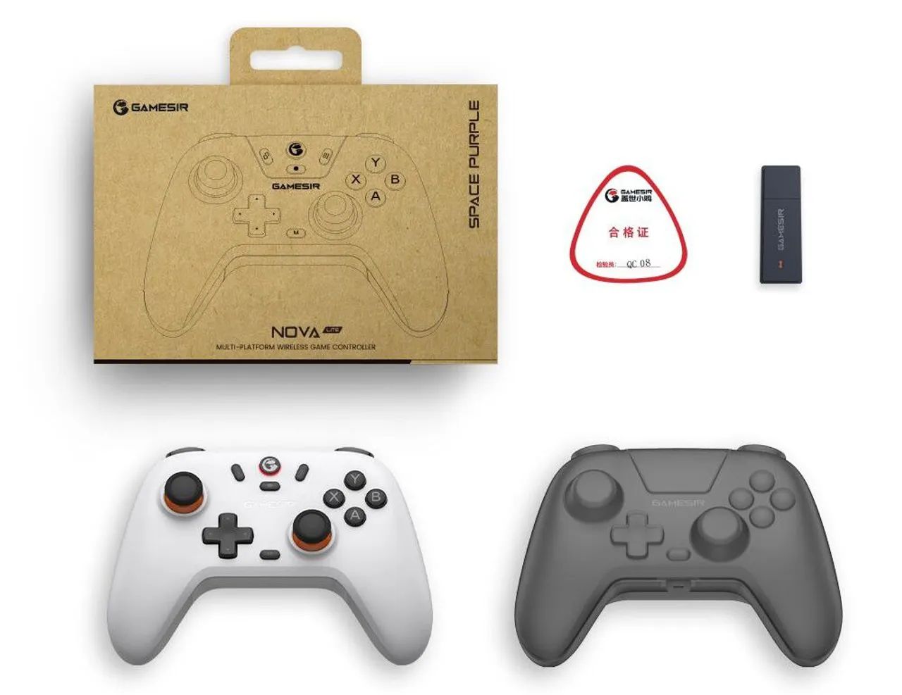 GameSir nova lite  hall effect white, compatível Xcloud, Android, Pc, iOS, Stream. - Foto 2