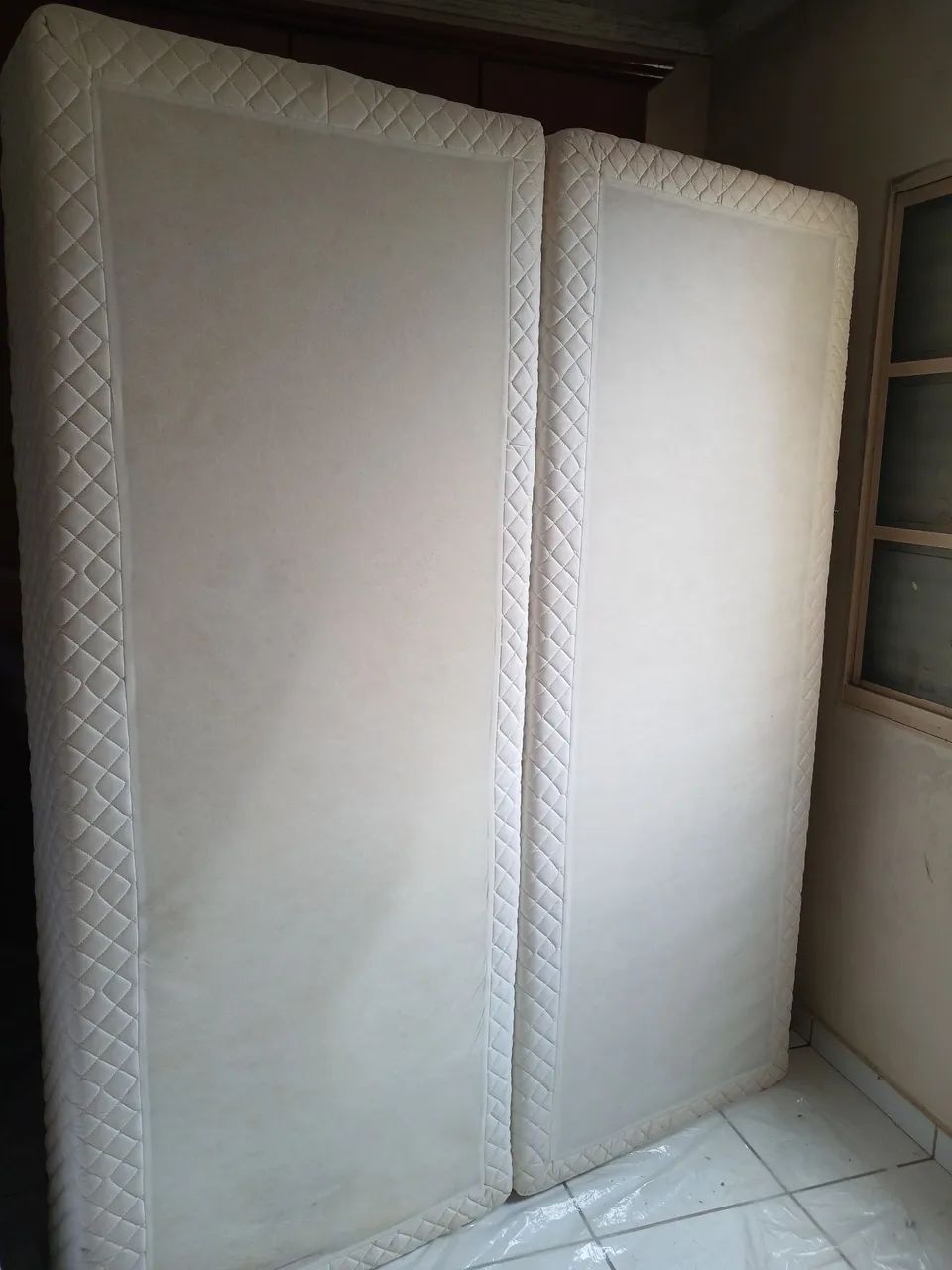 Cama box Queen com colchão  - Foto 2