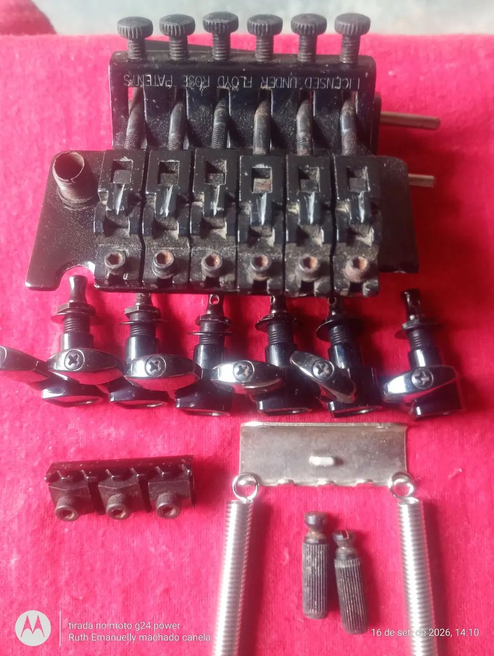 Kit ponte completa tarraxas e captadores HSS  - Foto 3