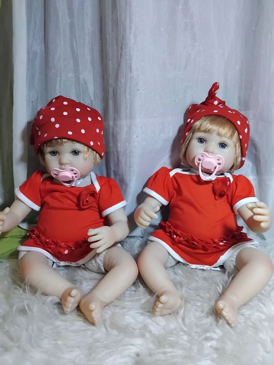 2 Boneca Gêmeas   Articulada 165 - Foto 3