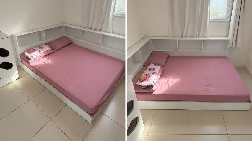 Cama montessoriana casal