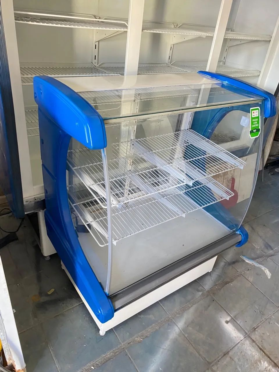 Expositor Balcão vitrine lanchonete ou padaria  - Foto 3