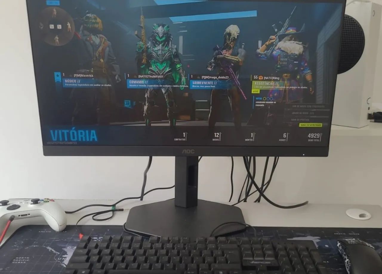 Monitor Gamer AOC 24" 180Hz 0,5ms Full HD - Foto 2
