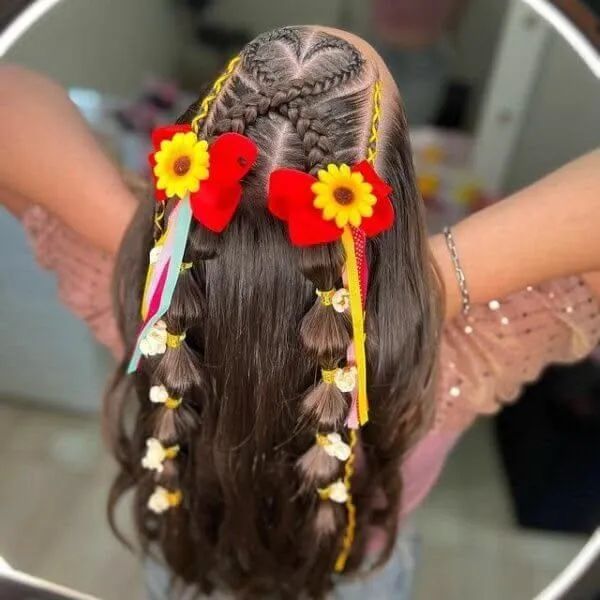 Penteado para festa junina  - Foto 4