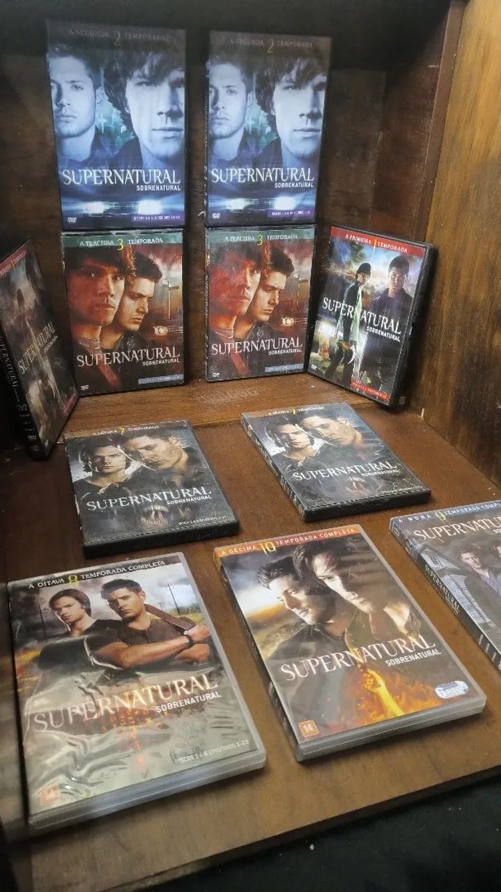 Coleção Supernatural Sobrenatural DVDs original  - Foto 4