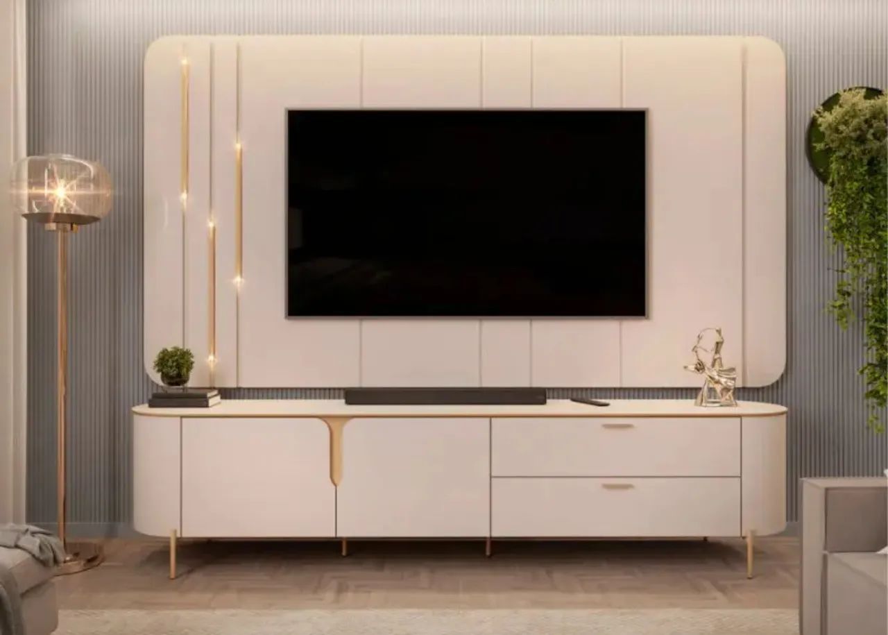 Painel Com Rack 2,4 Com Led NOVO
