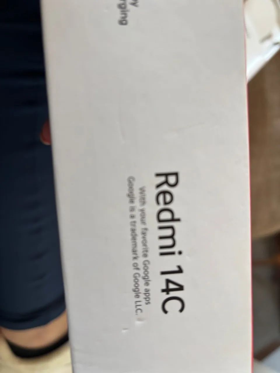 2 Celulares  Redmi 14C semi novo na Caixa - Foto 2