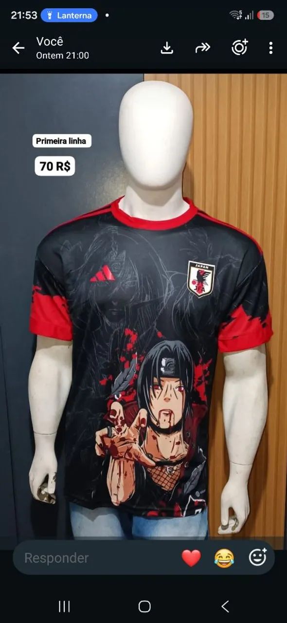 Camisas do Japão 
