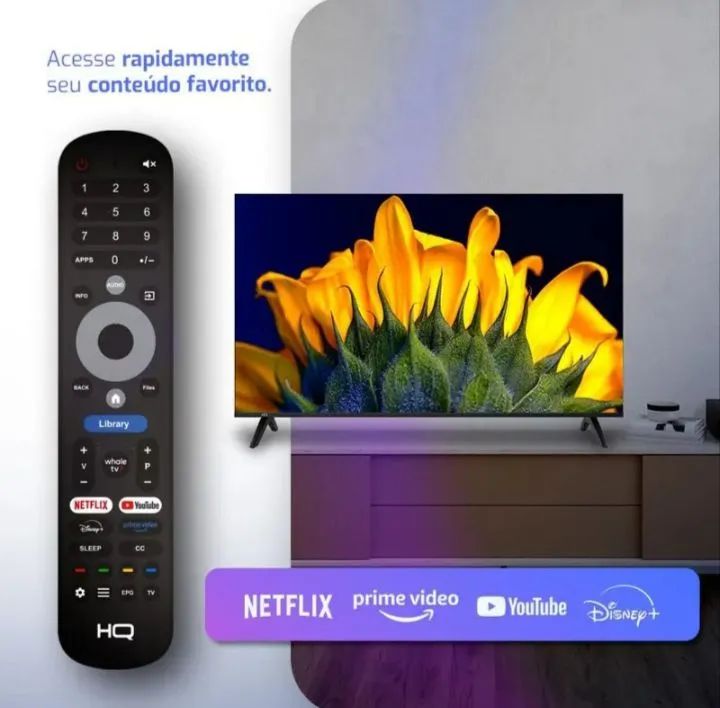 Smart TV 50 polegadas nova com nota fiscal com videogame integrado - Foto 5