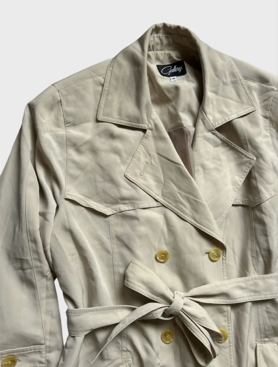 Trench coat creme  - Foto 3