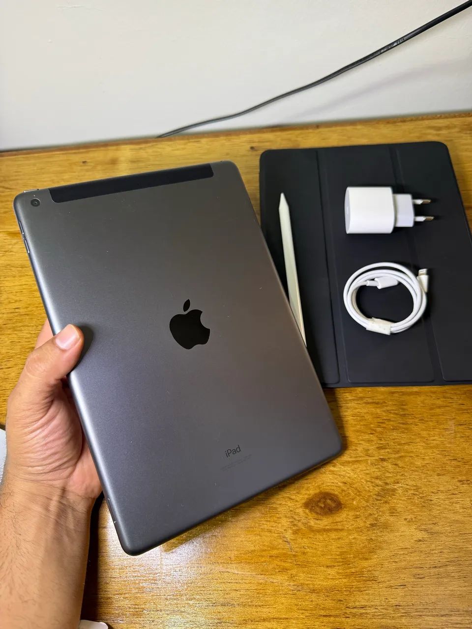 iPad 9 64gb LTE Cellular e GPS + Pencil - Perfeito Estado - Envio OLX Pay - Parcelo 18x - Foto 3