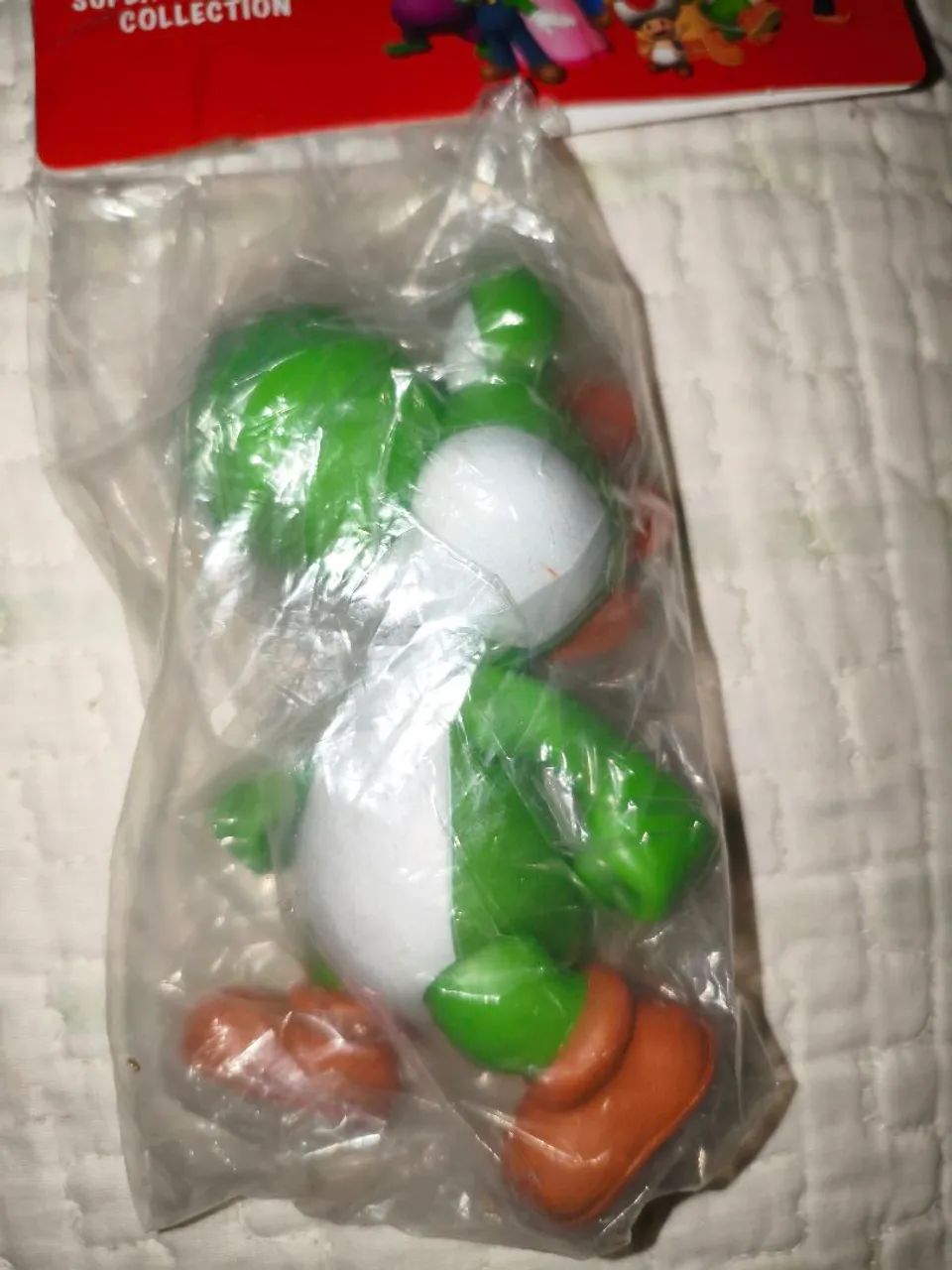Kit Bonecos Mario Luigi e Yoshi - novos lacrados  - Foto 2