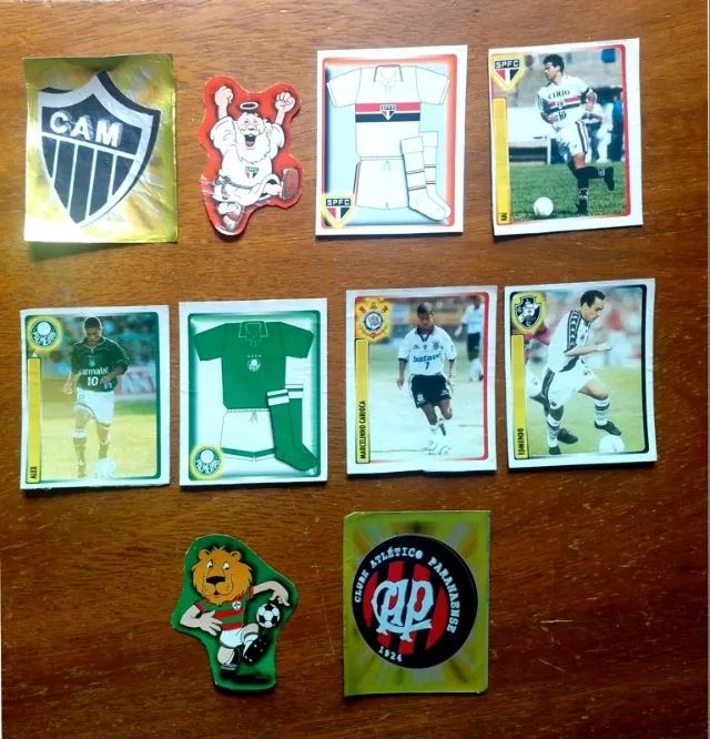 Figurinhas do Álbum Campeonato Brasileiro 1999 