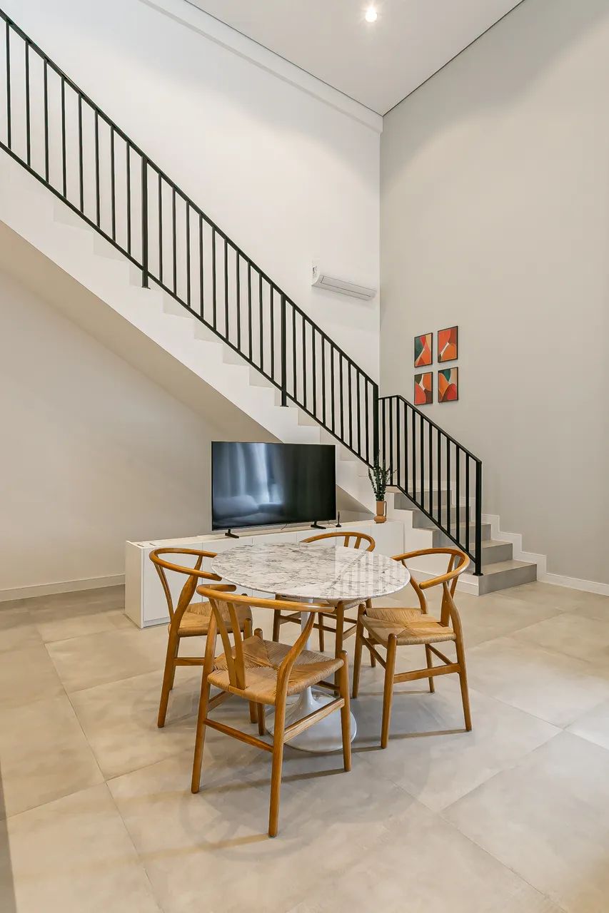 Apartamento mobiliado no bairro Saco Grande. - Foto 4