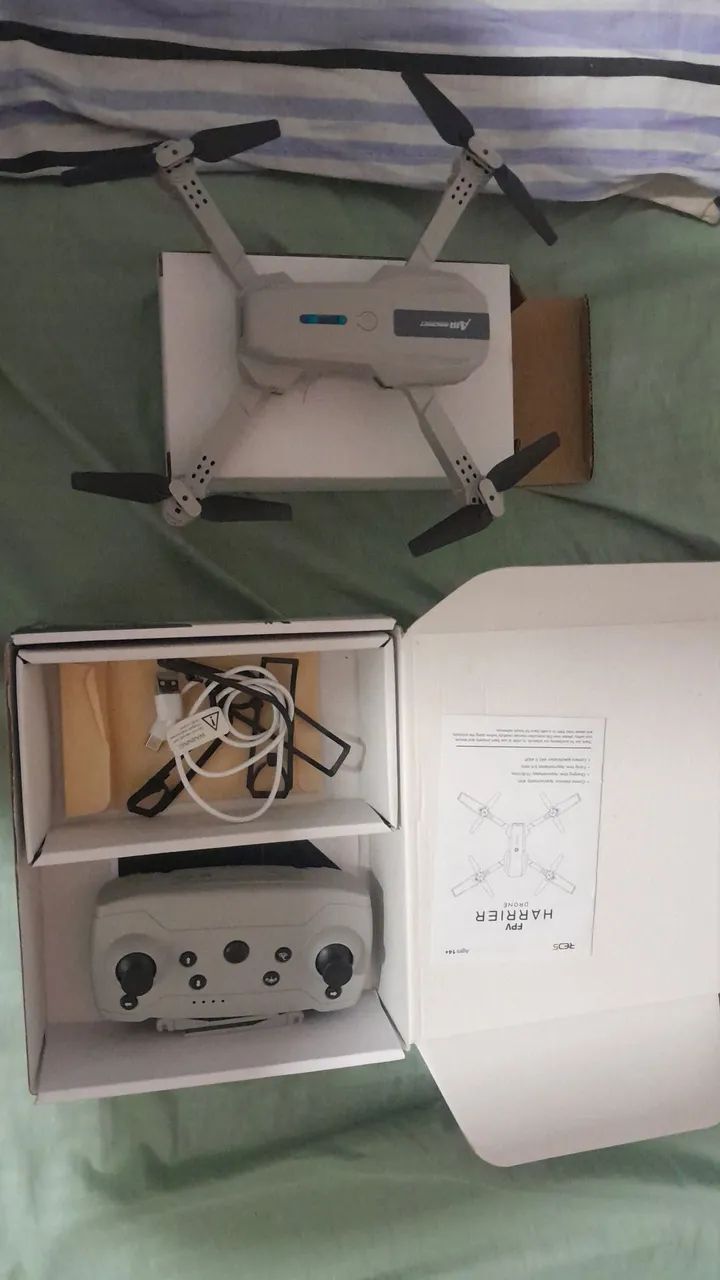 Drone AGS i4 FPV Dobrável - Pronto para Voar | R$ 357,00 - Foto 2