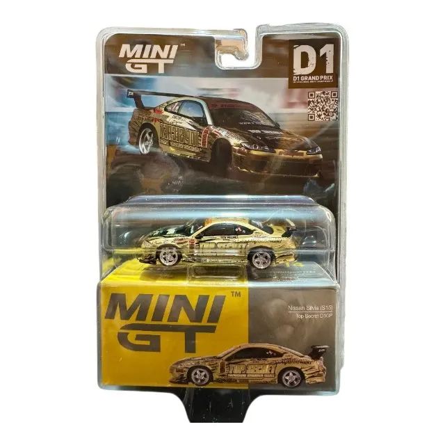 Miniatura Nissan Silvia S15 Top Secret Mini GT 1:64 - Hobbies e