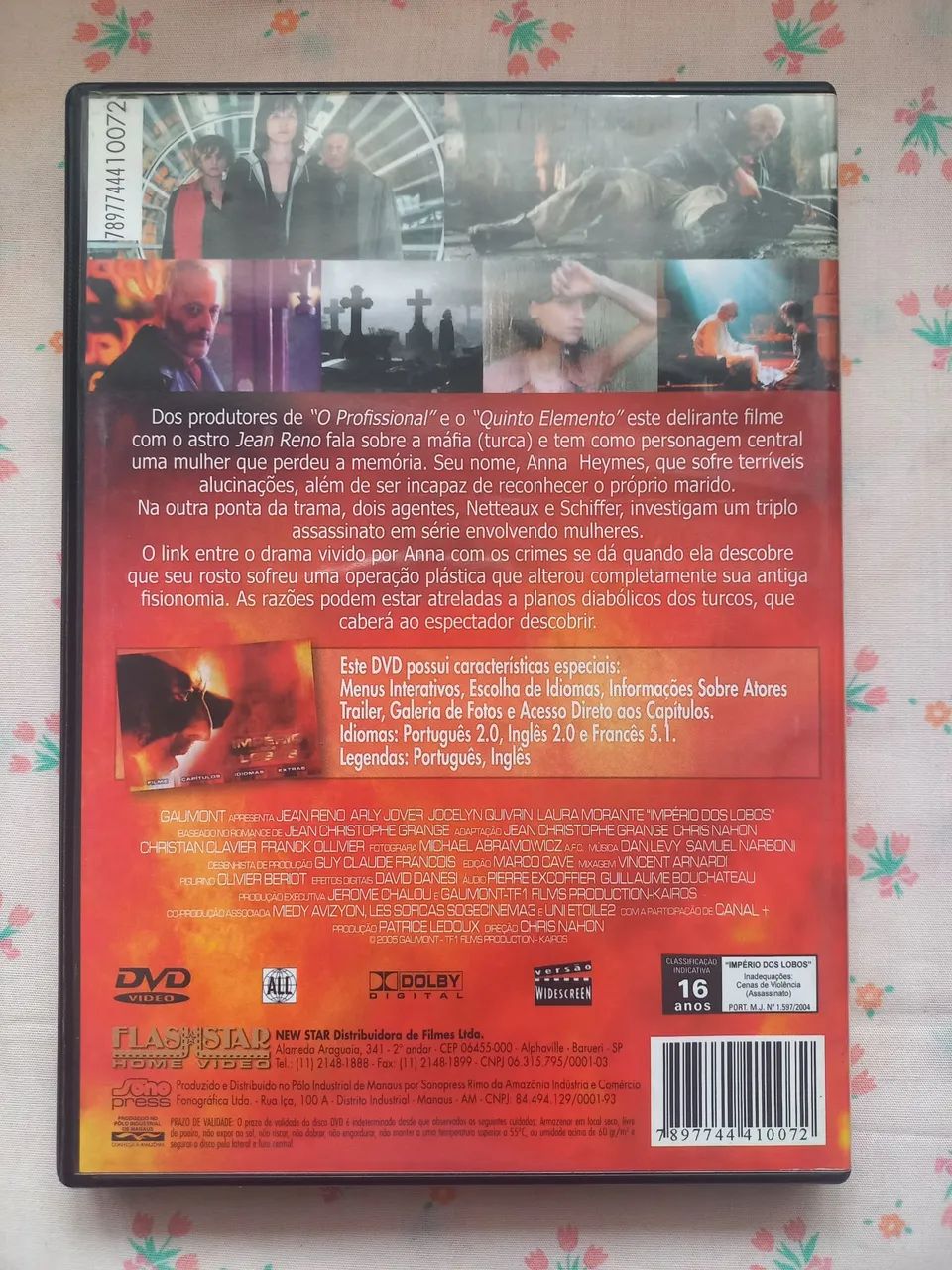 Dvd disc Império dos Lobos - Foto 2