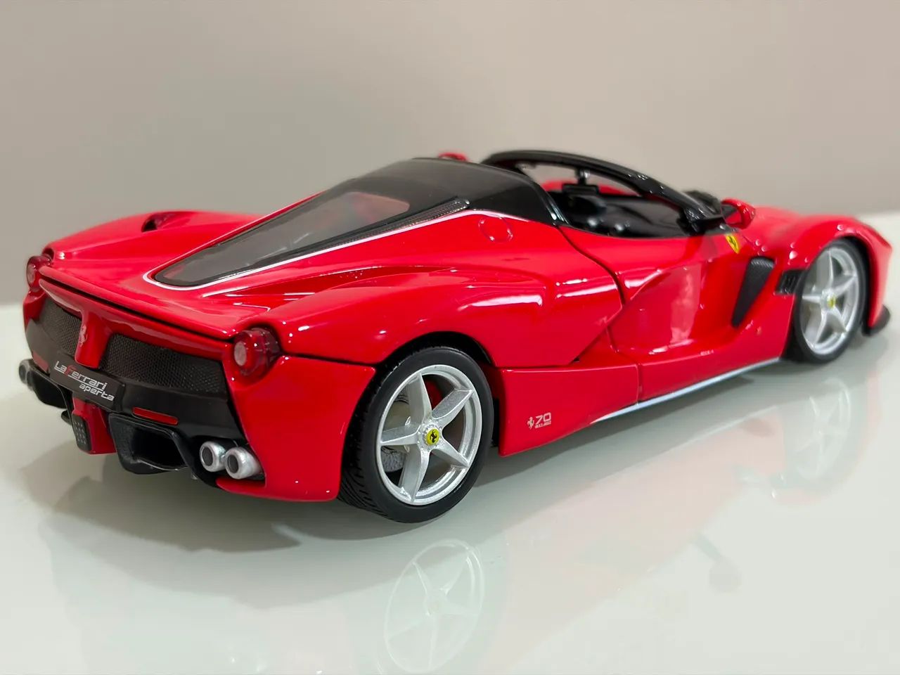 La Ferrari Escala 1/24 Carro de ferro - Foto 3