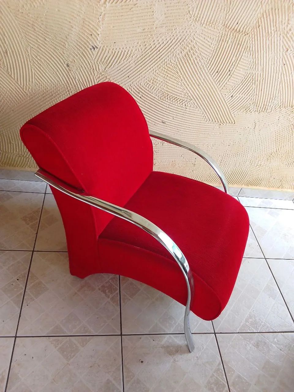 Linda protona cor vermelho