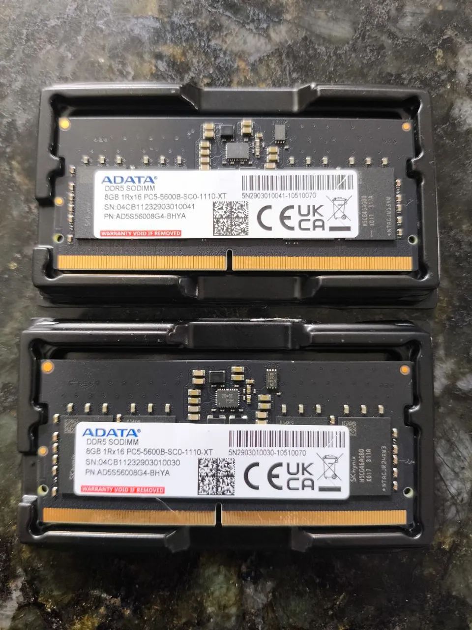 Memória notebook DDR5 Data 8gb 5600