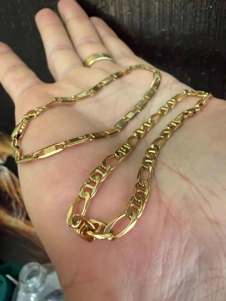 Pulseiras Maciças ouro 18k procedência garantia eterna - Foto 4