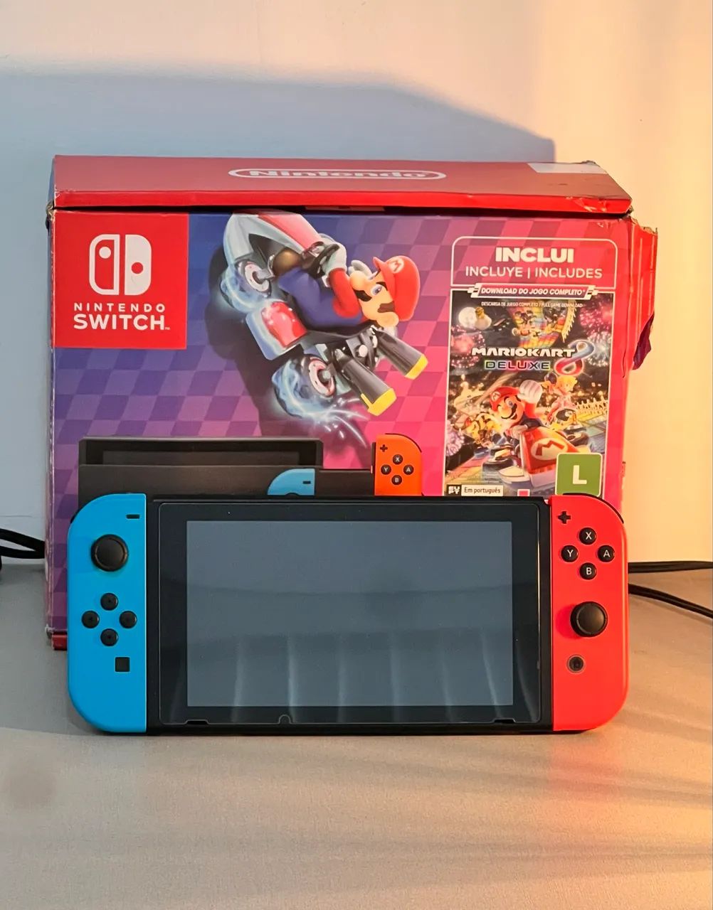 Nintendo Switch V2 (R$2000-dejogos)