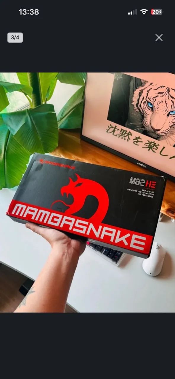 Teclado M82HE Mambasnake - Foto 5