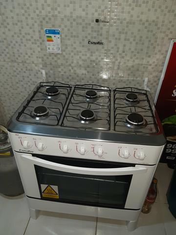 Fogão esmaltec 6 bocas