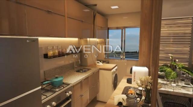 2 dormitórios sendo 1 suíte, com varanda - Localizado no Ecoville - Foto 3