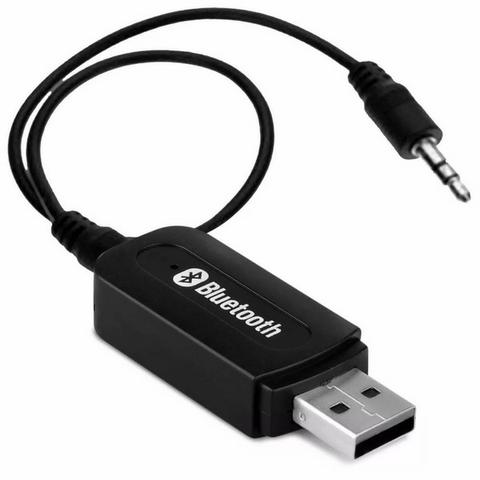 Adaptador Receptor Bluetooth Usb Musica P2 Chamada Som Carro
