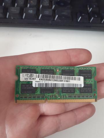Memória ddr3 2 GB notebook