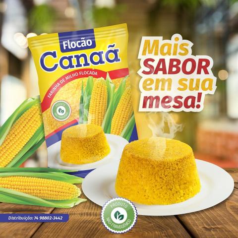 Flocão Canaã não transgênico 500g - Foto 3