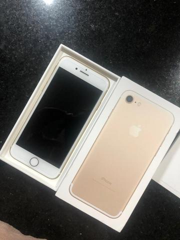 IPhone 7 128g dourado - Foto 5