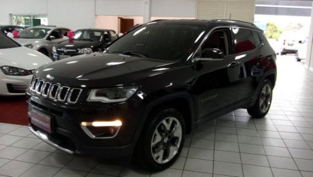 JEEP COMPASS LIMITED 4X2 2.0 16V AT6 FLEX Preto 2016/2017 - Foto 2