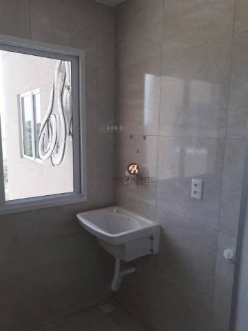 Apartamento NOVO com 3 dormitórios para alugar, 65 m² por R$ 1.150/mês - Messejana - Forta - Foto 19