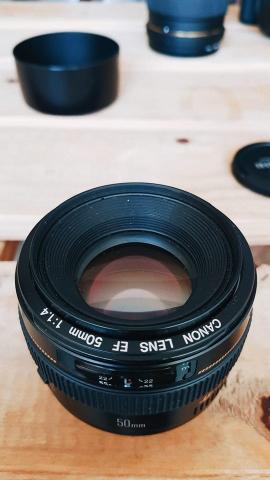 Lente Canon 50mm f1,4 USM - Foto 2