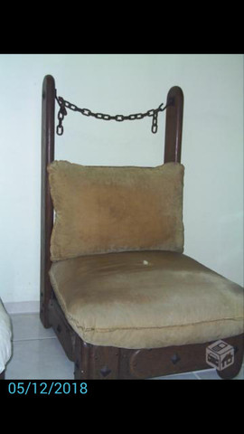 Poltronas de madeira nobre - Foto 2