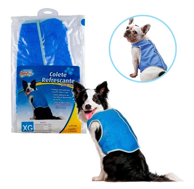 Colete Refrescante Para Cachorro M