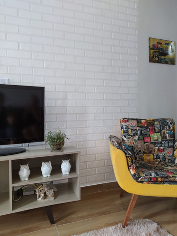 Pintura Decorativa - Tijolinho Rústico - Cimento Queimado