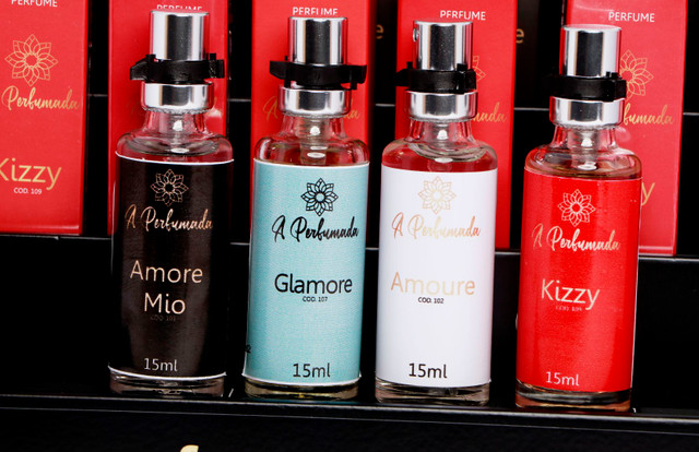 Revenda perfumes de 15 ml