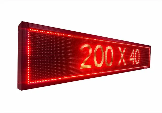 Painel de LED 200X40(distribuidora JK eletrônicos, honestidade e qualidade)