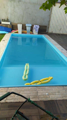 Piscina de fibra Com praia 5,60x2,60 - Foto 4