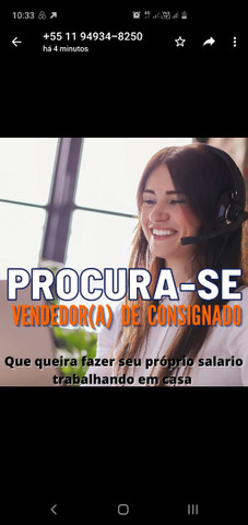 Vendedor de crédito consignado