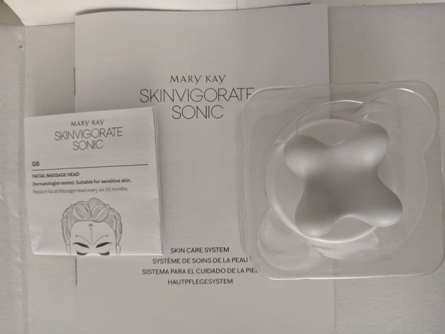Skinvigorate Sonic Edição Limitada com refil e massageador - Foto 4