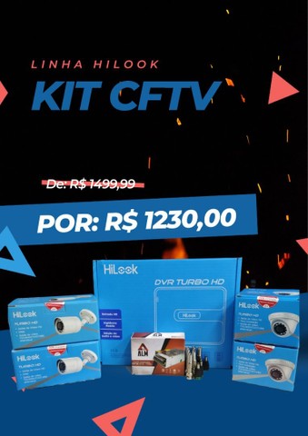 Kit CFTV 