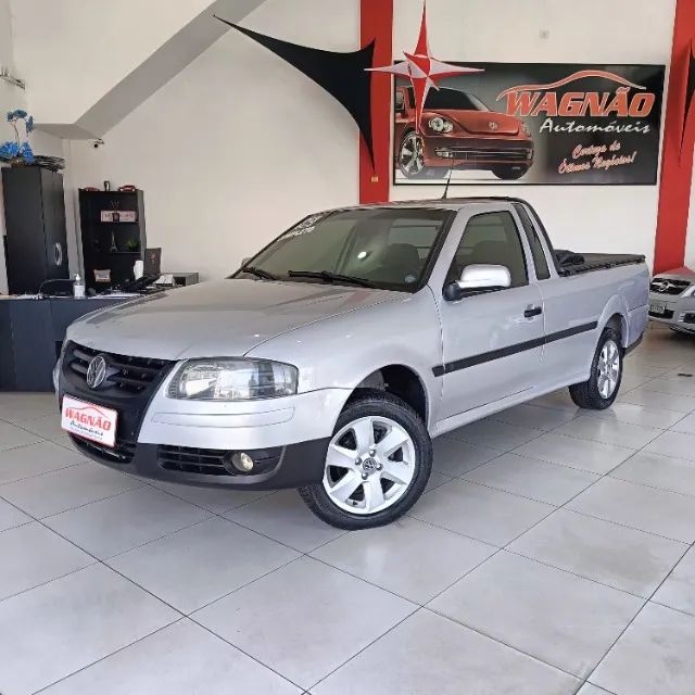 Comprar Picape Volkswagen Saveiro 1.6 G4 Titan Flex Prata 2009 em